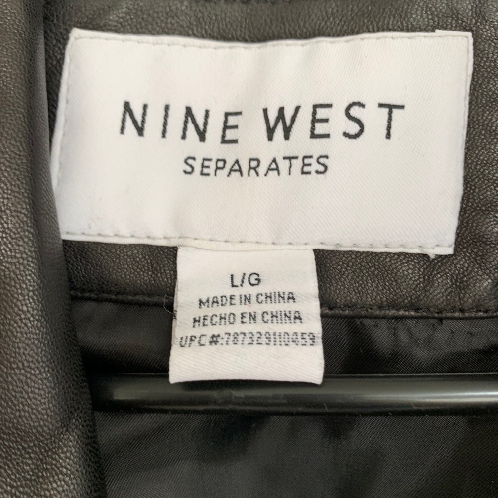 Nine West Separates Leather Jacket!!! - image 5
